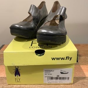 Fly London Yas - antique silver- size EU 39